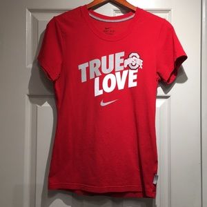 Women’s Size M Dri Fit Red Ohio State Shirt